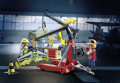 Playmobil Air Stunt Show Service Station Set
