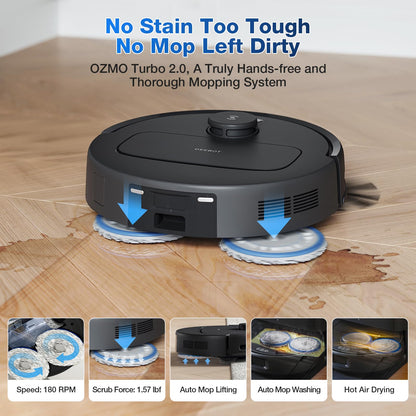 ECOVACS DEEBOT N30 Pro Robot Vacuum and Mop
