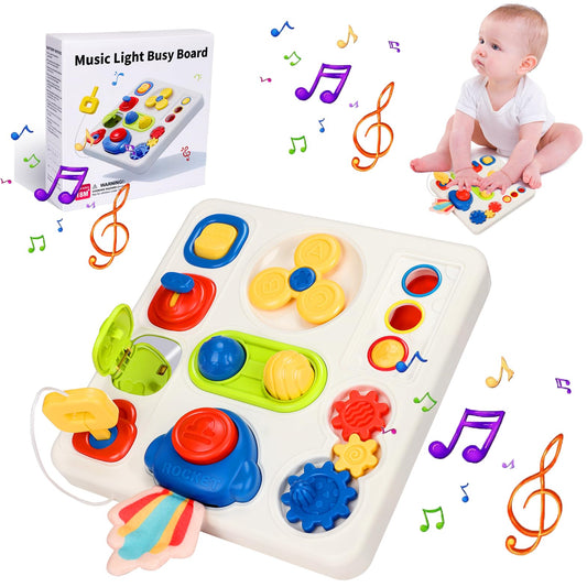 Montessori Busy Board Toy for Toddlers