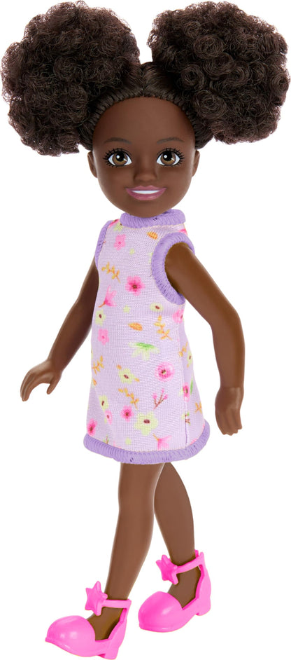 Barbie Chelsea Doll with Removable Floral Dress