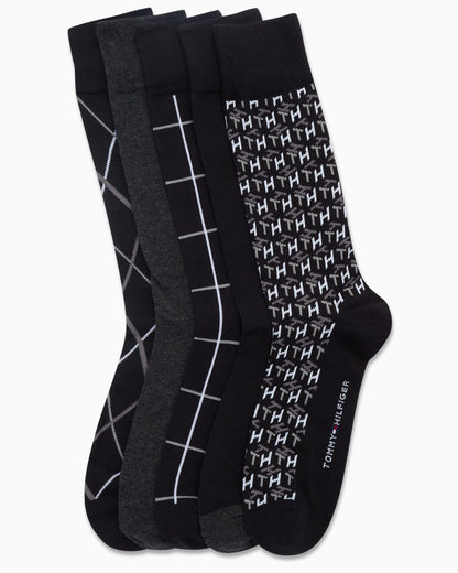 Tommy Hilfiger Men's 5-Pack Dress Socks