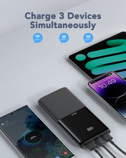 10000mAh VRURC Fast Charging Power Bank