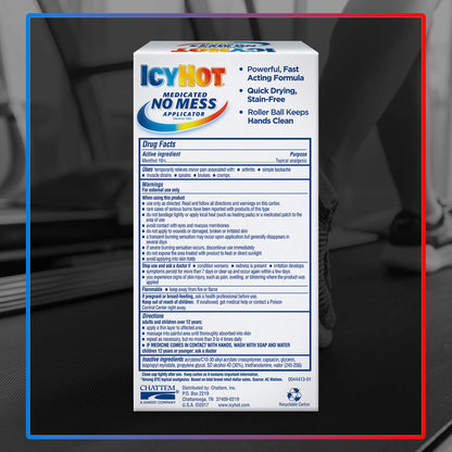 Icy Hot Pain Relief Liquid with No Mess Applicator