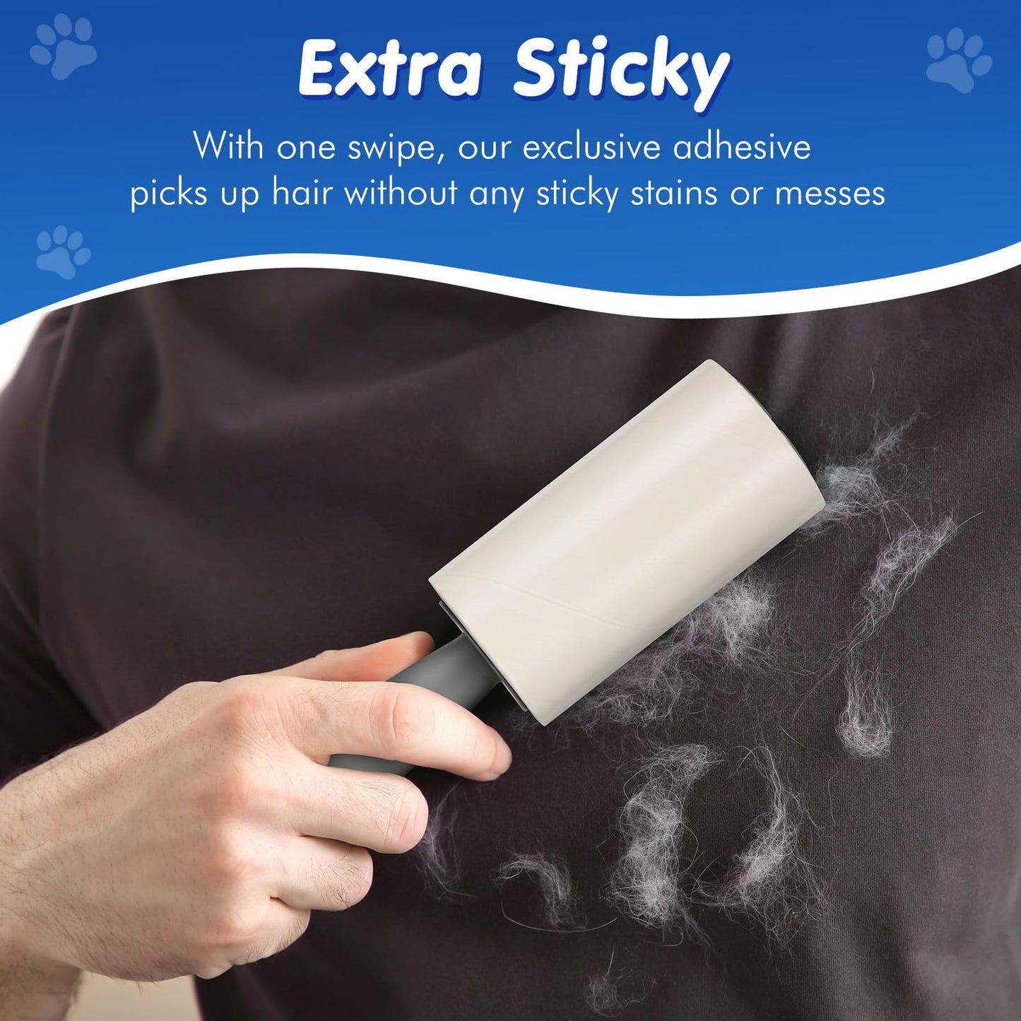 360 Sheets BEAUTURAL Extra Sticky Lint Roller