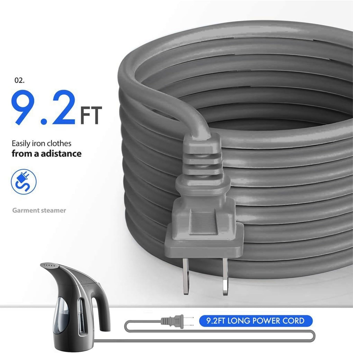 Portable Handheld Clothes Steamer 240ml 700W