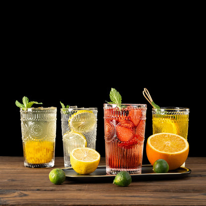 10.5 OZ Highball Glasses Set of 4