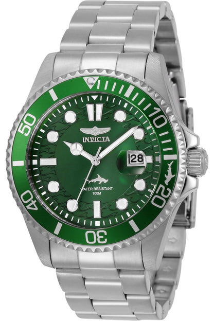 Invicta Pro Diver Quartz Watch with Steel Strap