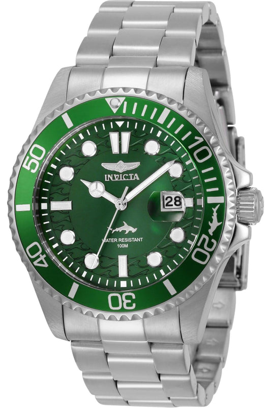 Invicta Pro Diver Quartz Watch with Steel Strap