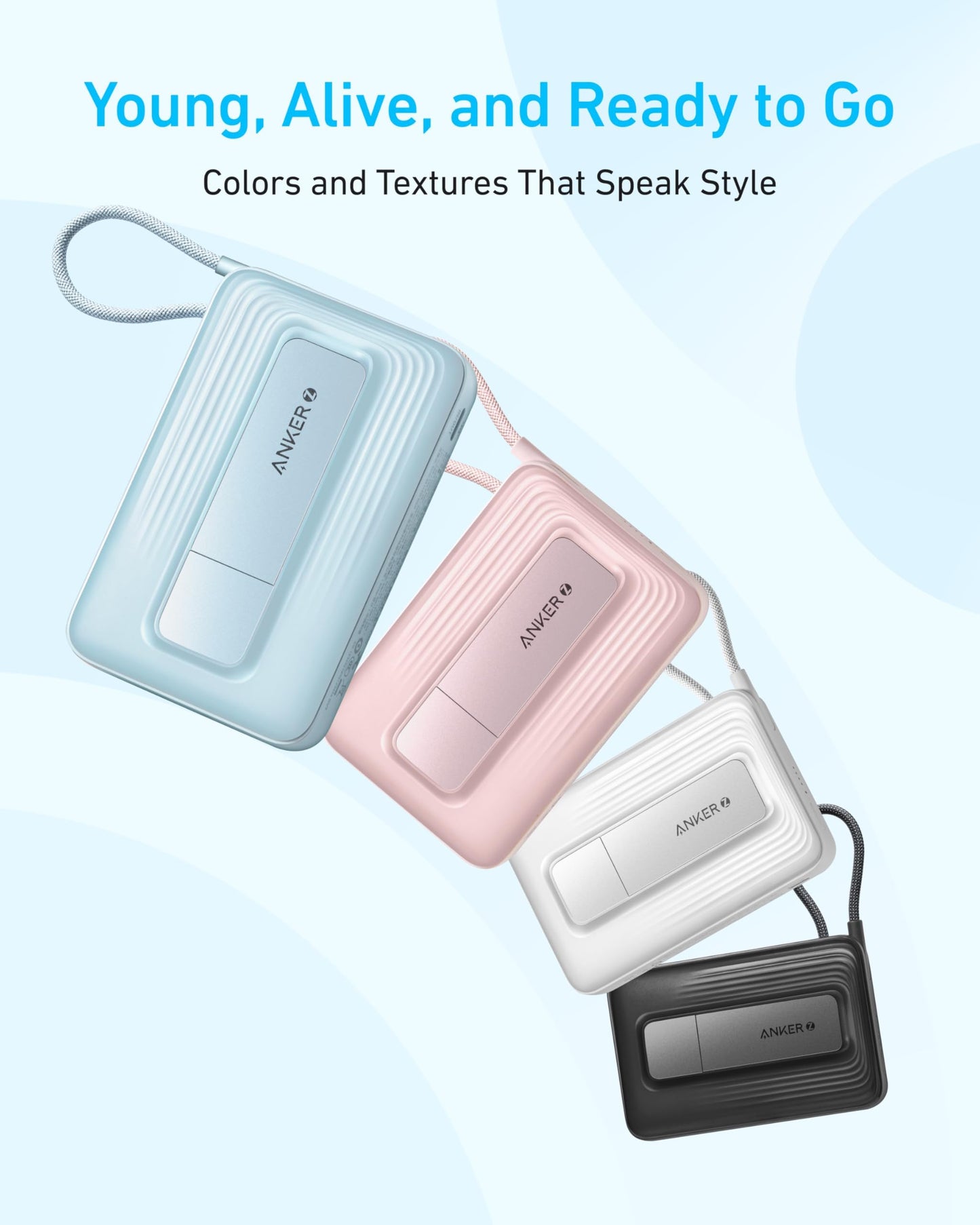 Anker 10,000mAh Wireless Power Bank with Stand