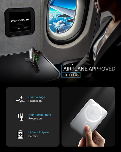 Nexoephy 10000mAh MagSafe Wireless Charger