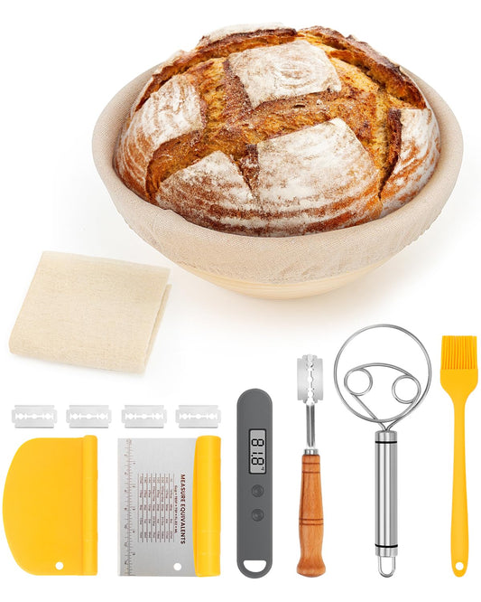 Sourdough Bread Baking Supplies Kit with Tools