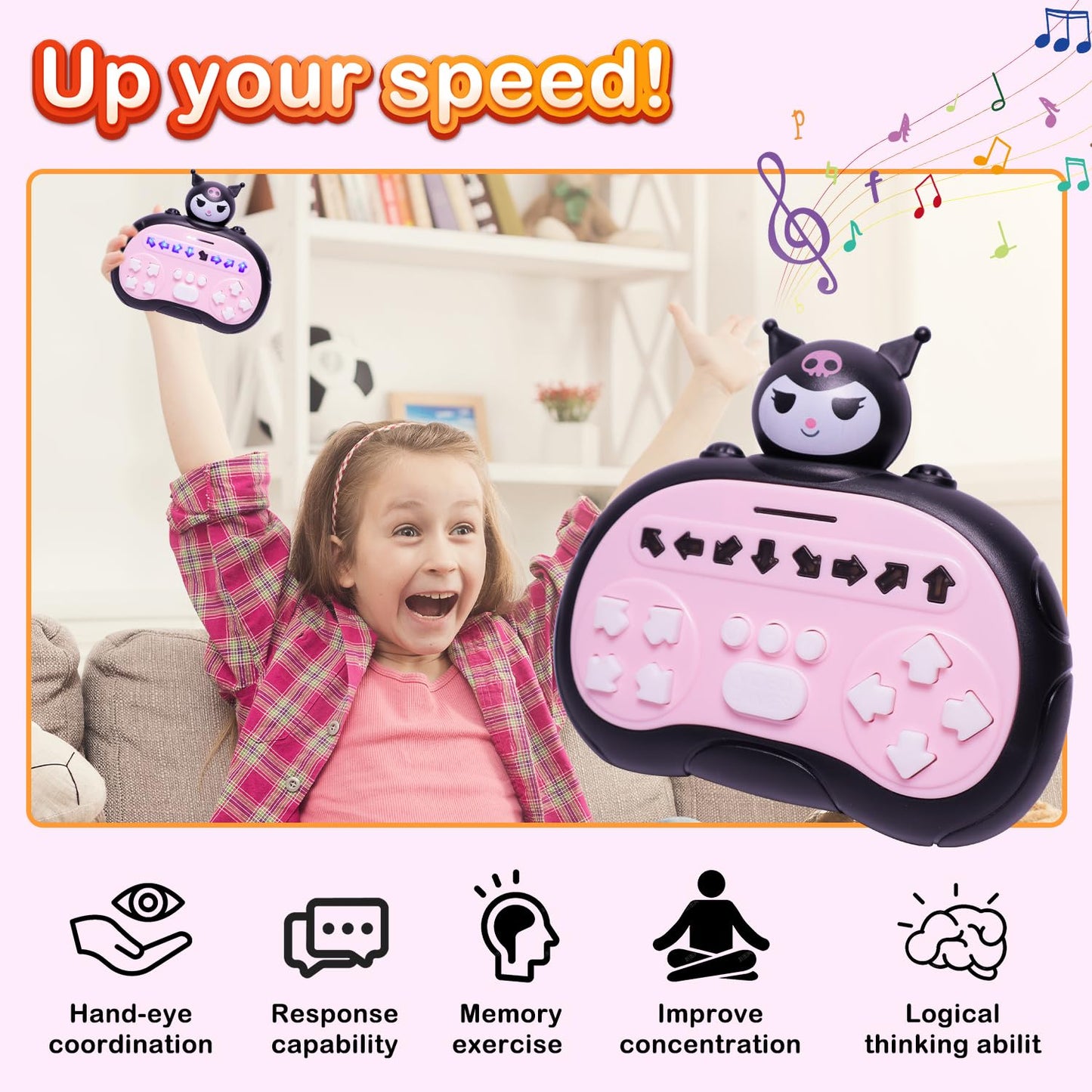 Hand-Held Rhythm Dance Machine for Kids & Adults