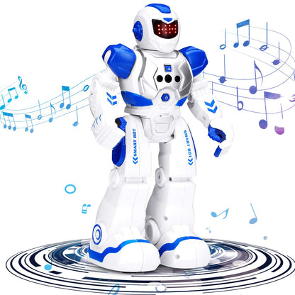 KingsDragon Robots Toy for Kids, RC Gesture Sensing Toy, Interactive Walking Singing Dancing Robot Birthday Presents for Boys Girls Age 6 7 8 9 Years Old