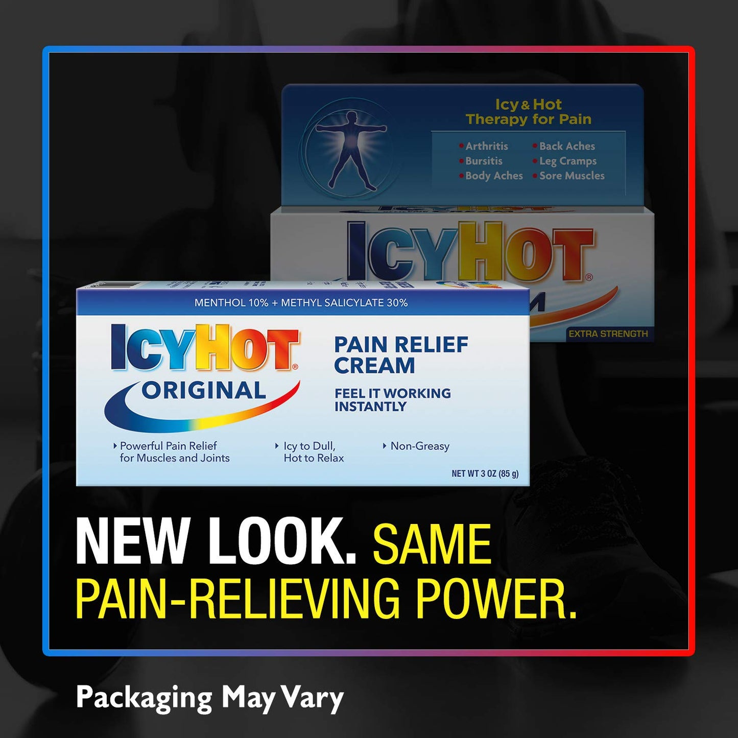 Icy Hot Pain Relief Cream 3 oz Instant Relief