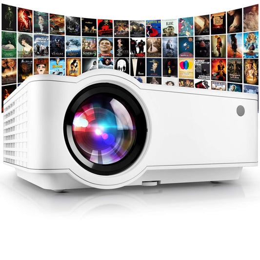 PONER SAUND 1080P Mini Home Theater Projector