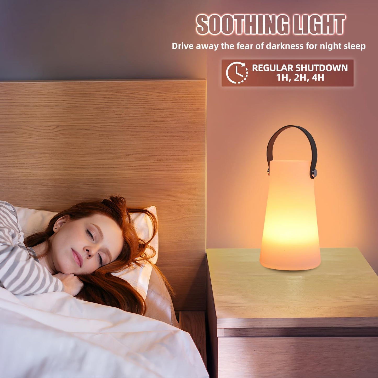 Portable LED Camping Lantern with Remote Control