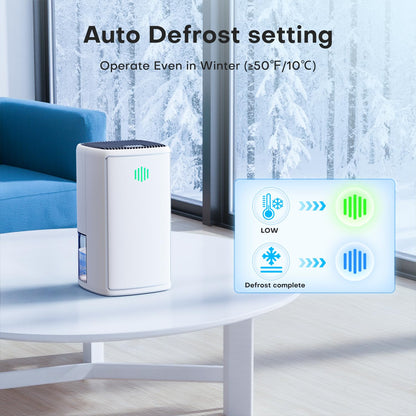Quiet 38oz Dehumidifier for Home and RVs