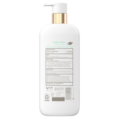 Dove Body Wash with Salicylic Acid 18.5 oz
