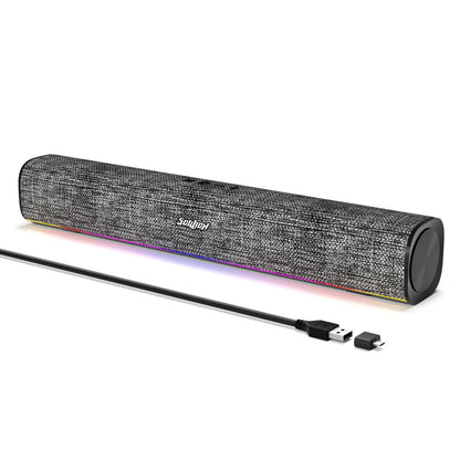 SOULION Bluetooth Speakers with LED Light for PC