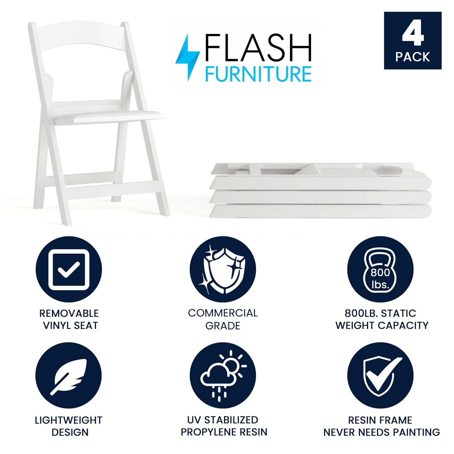 Flash Furniture Hercules Series Folding Chair