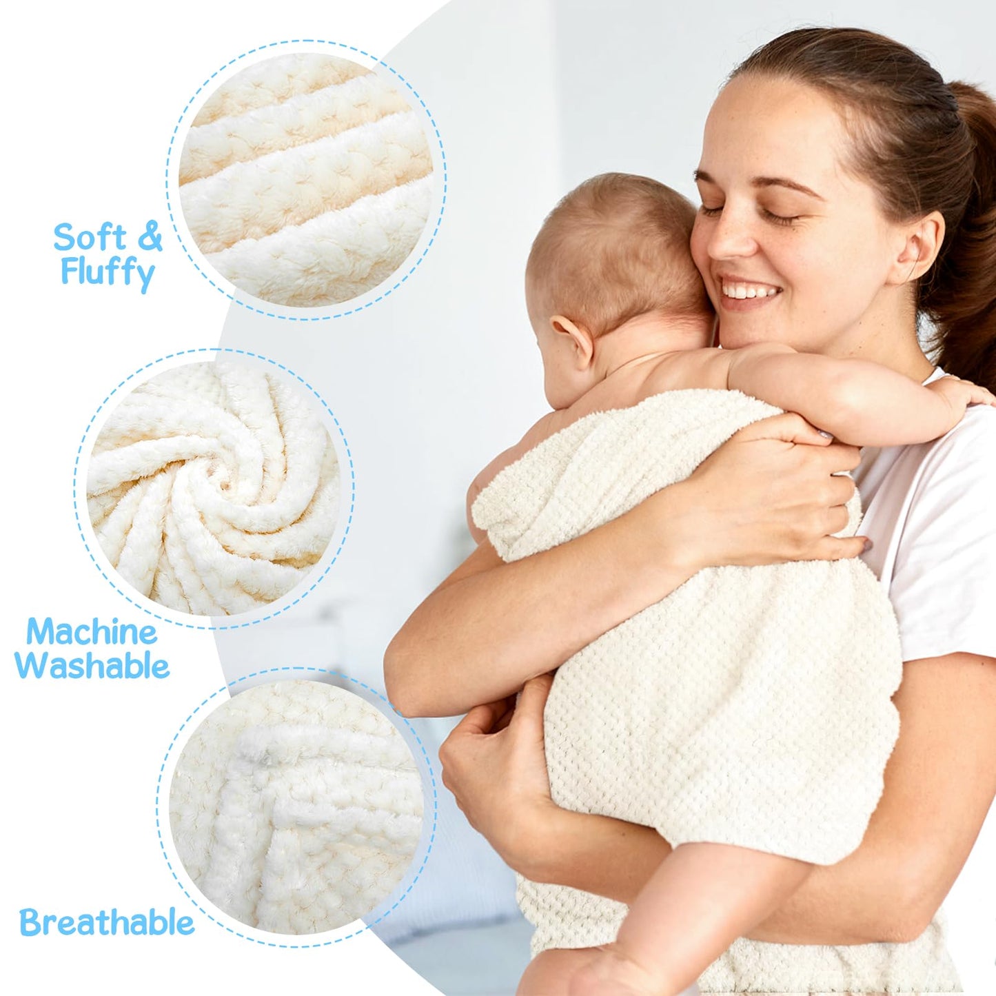 Baby Gift Basket 10Pcs Set for Newborns