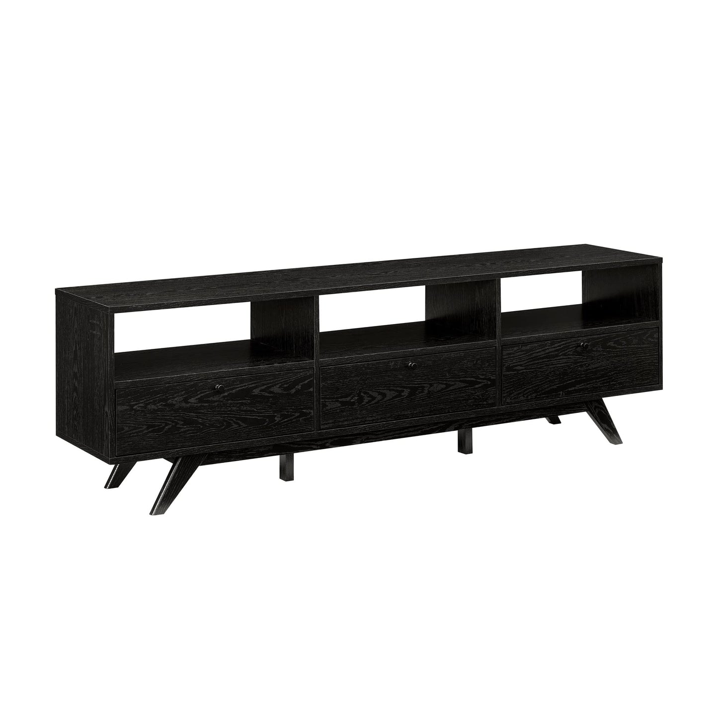 Walker Edison Mid Century TV Stand for 85" TVs
