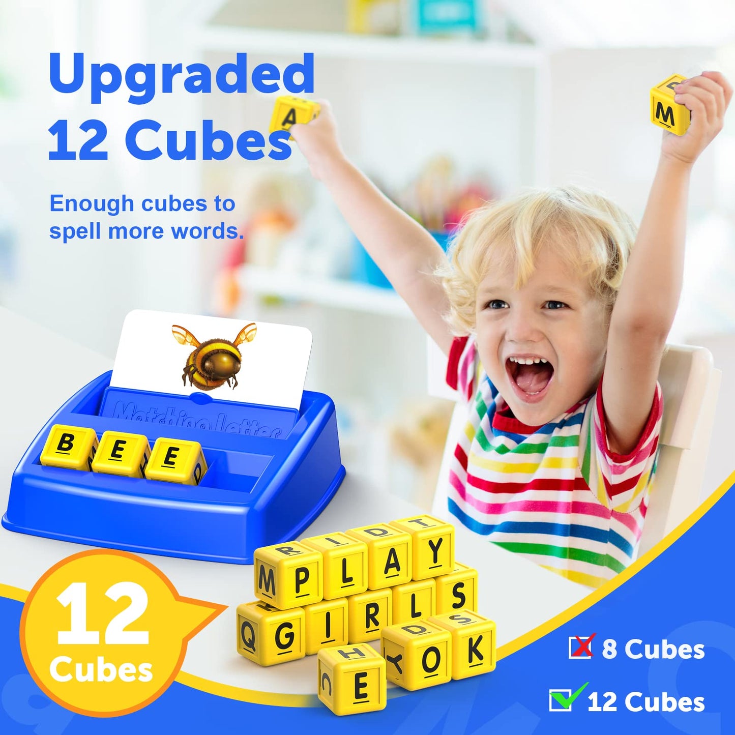 Educational Matching Letter Games for Toddlers