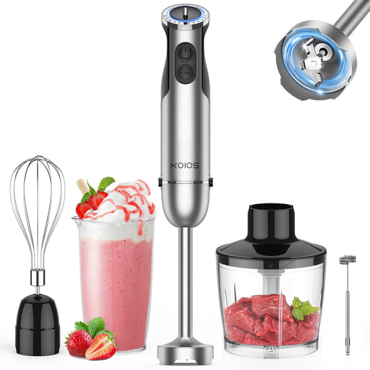 5-in-1 KOIOS Immersion Hand Blender with Turbo