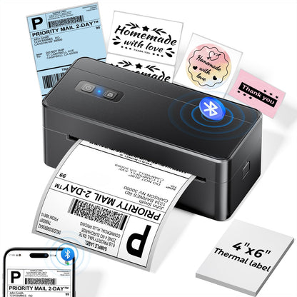 Bluetooth Thermal Label Printer for Small Business