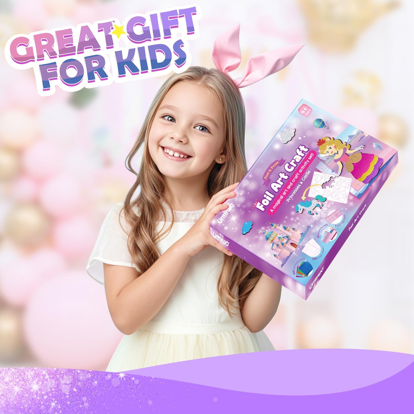 Arts and Crafts Kit for Kids 4-8