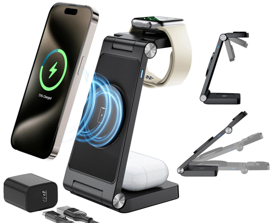 3 in 1 Mag-Safe Charging Station for iPhone