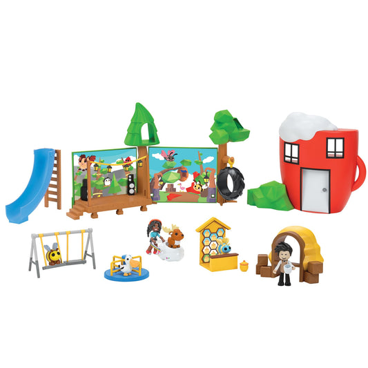 Adopt Me! Coffee Shop Playground Playset with Code