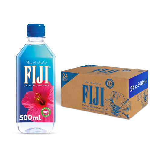 24 Pack FIJI Natural Artesian Water 500mL