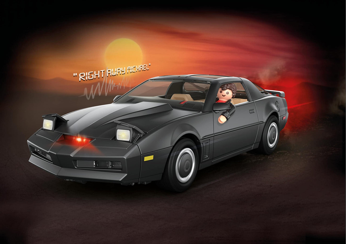 Playmobil Knight Rider K.I.T.T Vehicle Set