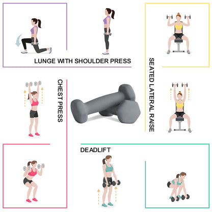 Balelinko 7LB Weights Set for Home Workouts