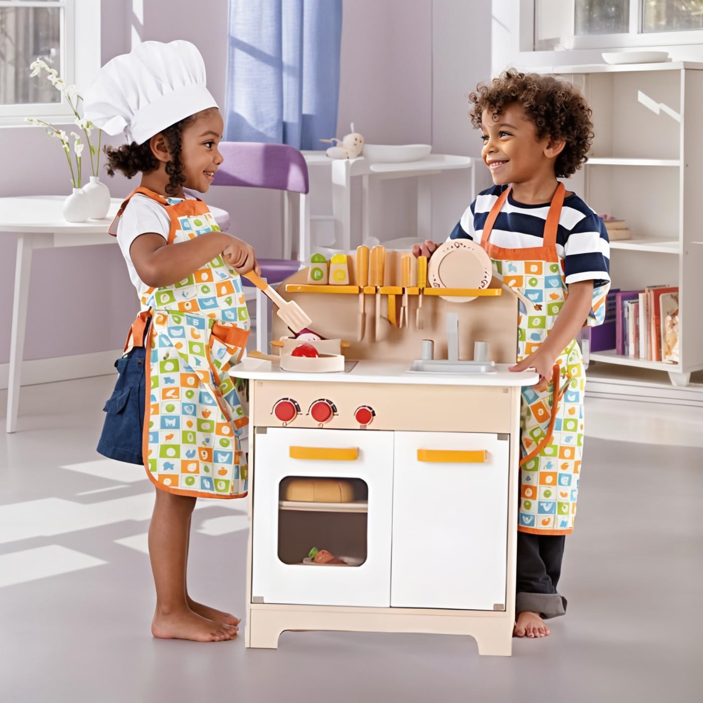 Hape Wooden Pretend Play Kitchen Set for Kids
