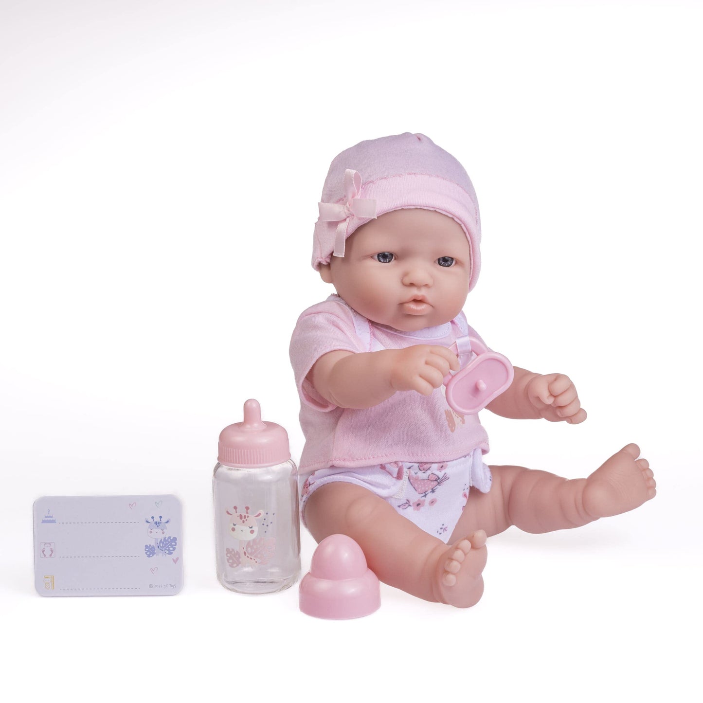 12" JC Toys La Newborn Doll Gift Set