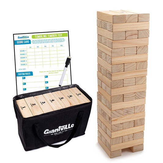 Giant Tumbling Timber Toy - 56 Pieces