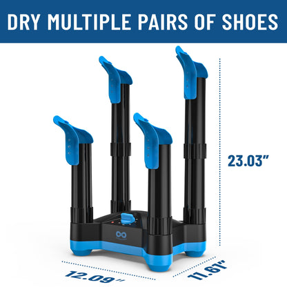 Shoe Dryer with Timer by Everlasting Comfort