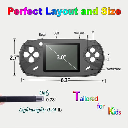 Handheld 16 Bit Retro Game Console with 100 Games