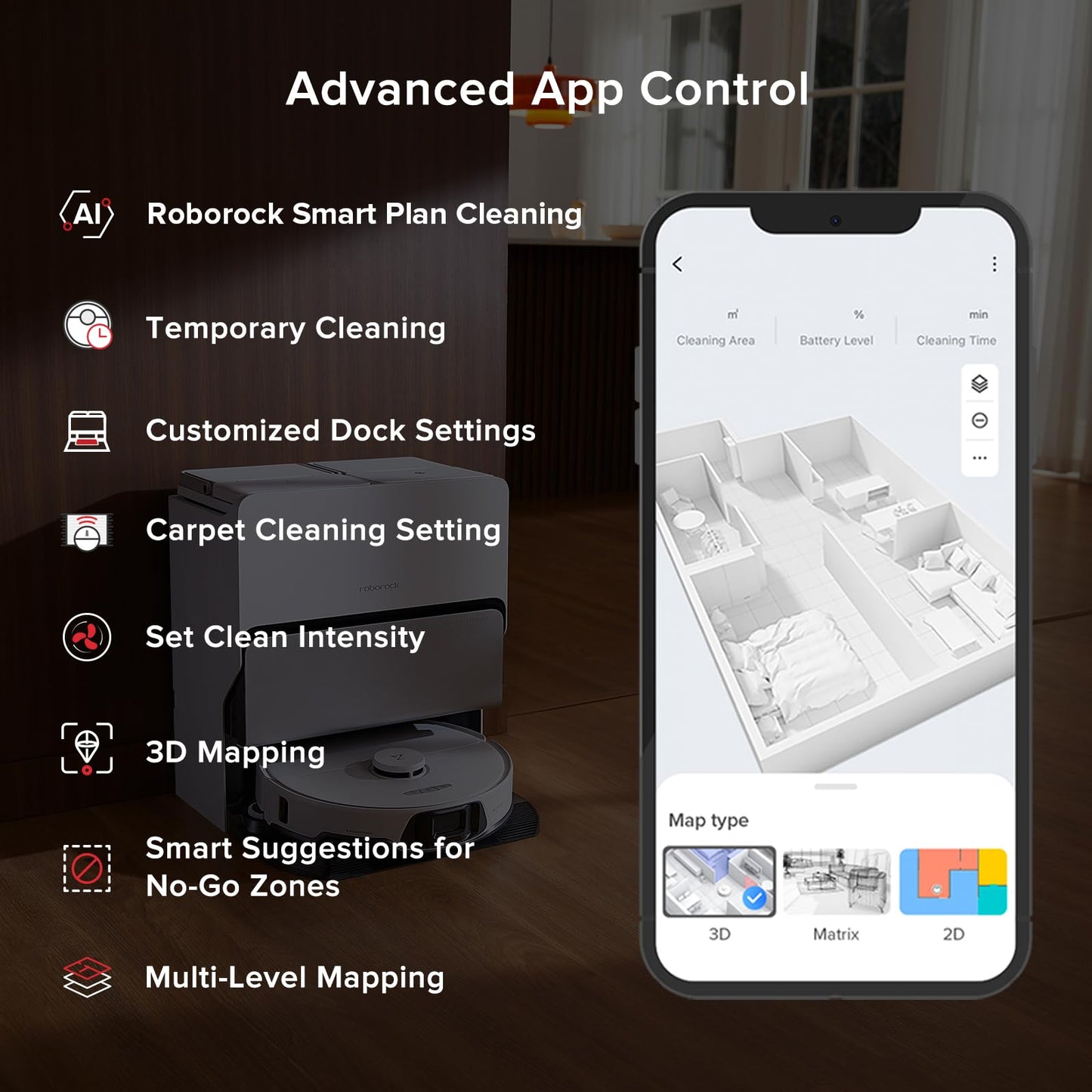Roborock S8 Max Ultra Robot Vacuum and Mop