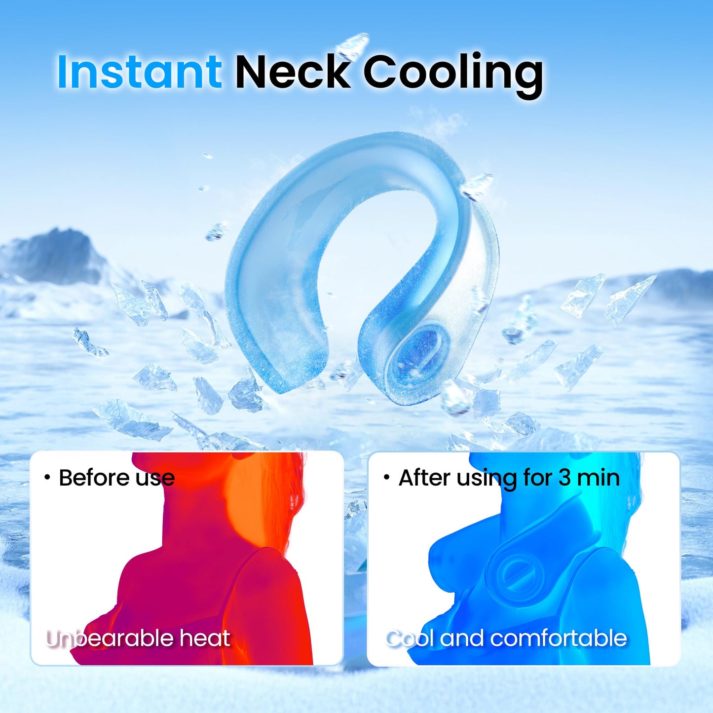 U-Flex Neck Coolers for Outdoor Cooling Relief