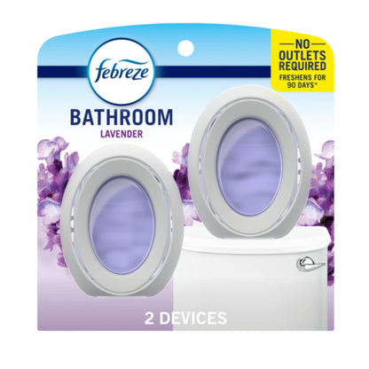 Febreze Small Spaces Air Freshener, 2 Count