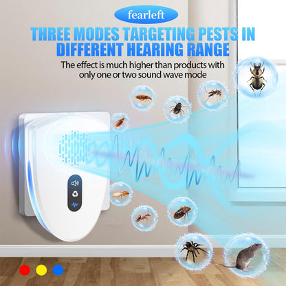 6 Pack Ultrasonic Pest Repeller for Home