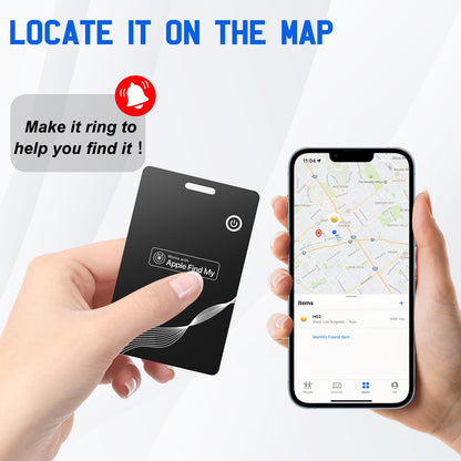 Rechargeable Wallet Tracker with Apple Find My