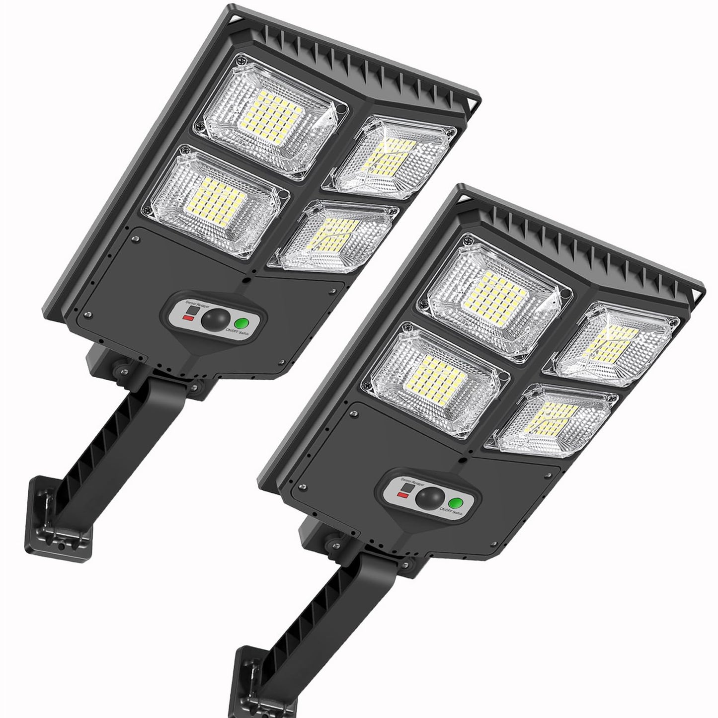 TFKK Solar Motion Sensor Flood Lights, 2PCS
