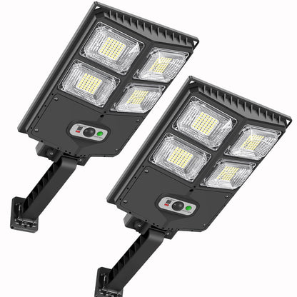 TFKK Solar Motion Sensor Flood Lights, 2PCS