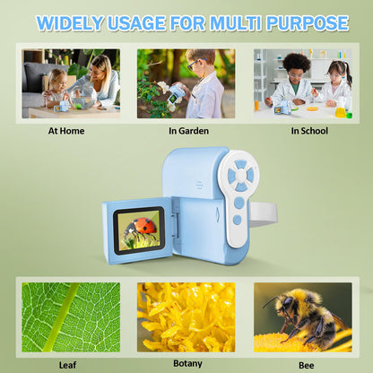 1000X Kids Microscope with 6 LED Lights