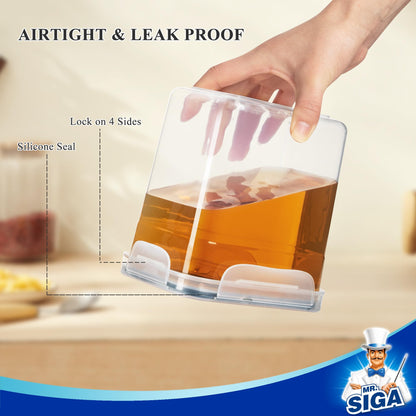 MR.SIGA 16-Pack Airtight Food Storage Containers