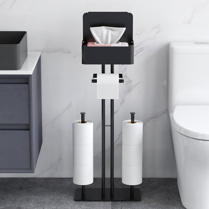 FEILERN Free Standing Toilet Paper Holder Stand